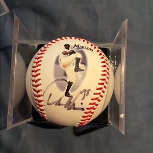 Signed Dontrelle Willis all-Star baseball